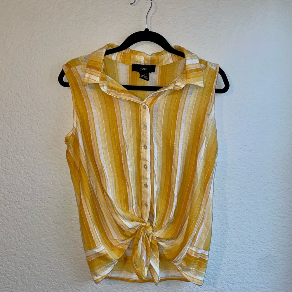 Rain Yellow Tank